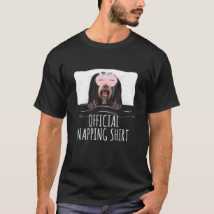 Tibetan Terrier Unicorn Slaap Mask Officiële Nappi T-shirt