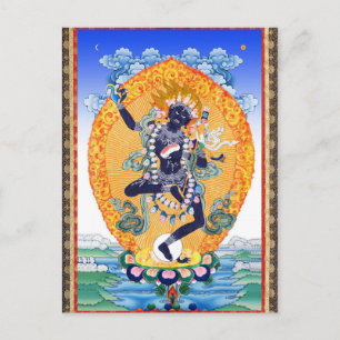 Tibetan Thangka Vajravarahi Nairatmya Briefkaart