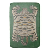Tibetan Tiger Bath Mat Green (Voorkant Verticaal)