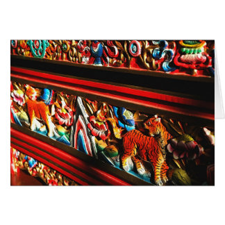 Tibetan Tiger Box Meditation Card