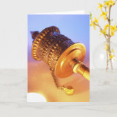 Tibetan Wiel van het Gebed Kaart (Gele Bloem)