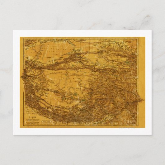 TibetPanoramaTibet 2 Briefkaart (Voorkant)