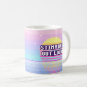 Tic Émotif Neurodivergent Pixel Mug (Devant droit)