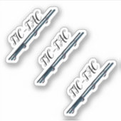 TIC-TAC-STICKERS STICKER (Voorkant)