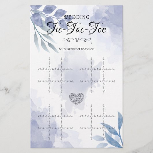Tic-Tac-Toe Decoratief Tafel (Voorkant)