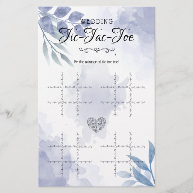 Tic-Tac-Toe Decoratief Tafel (Voorkant)