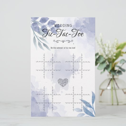 Tic-Tac-Toe Decoratief Tafel (Staand voorkant)