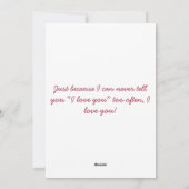 Tic-Tac-Toe Funny Valentijnsdag Feestdagenkaart (Achterkant)