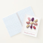 TIC TAC TOE JELLY BEANS 8,5x11 Carnet spiral (Intérieur)