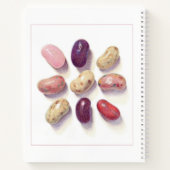 TIC TAC TOE JELLY BEANS 8,5x11 Carnet spiral (Dos)