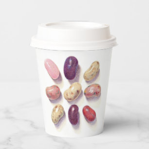 TIC TAC TOE JELLY BEANS Paper Cup Papieren Bekers