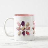 TIC TAC TOE JELLY BEANS Pink Mug à deux tons (Gauche)