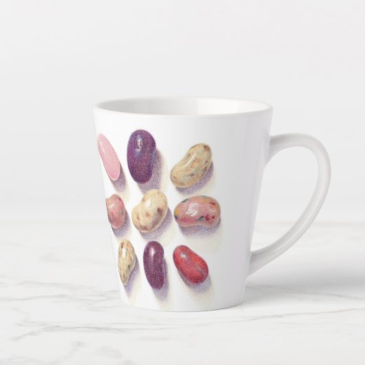 TIC TAC TOE JELLY BEANTS Latte Mok (Rechts)