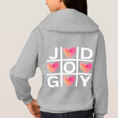 Tic Tac Toe Joie et Dieu Foi chrétienne (Dos)