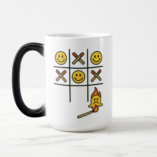 Tic Tac Toe Magique Mug (Gauche)