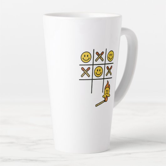Tic Tac Toe Mug (Angle droit)