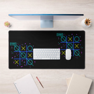 Tic Tac Toe Néon Rétro Gagnant Lumineux Joueur Arc