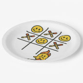 Tic Tac Toe Papieren Bordje (Gekanteld)