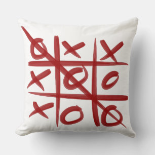 Tic Tac Toe Pillow Kussen