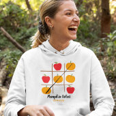 Tic-Tac-Toe pompoen Hoodie