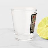 Tic Tac Toe Shot Glass Shot Glas (Links)