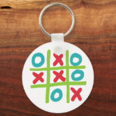 Tic-tac-toe Sleutelhanger (Achterkant)