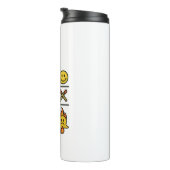 Tic Tac Toe Thermosbeker (Geroteerd rechts)