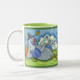 TIC TAC TOE TURKEY, MERCI À L'OISEAU DE DEUX MUG T