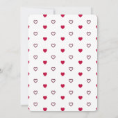 Tic-Tac-Toe : Vous avez gagné mon cœur Carte de la (Dos)