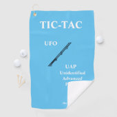 TIC-TAC UFO UAP GOLFHANDDOEK (Insitu)