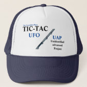 TIC-TAC UFO UAP Truckers Casquette (Devant)