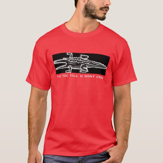 Tic toc croc roc t-shirt (Voorkant)