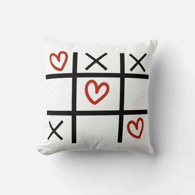 Tic Toe Pillow Kussen (Voorkant)