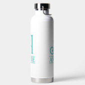 Tichelblauw Monogram Waterfles (Links)
