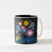 Tick Fireworks Mug (Devant droit)