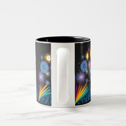 Tick Fireworks Mug (Poignée)