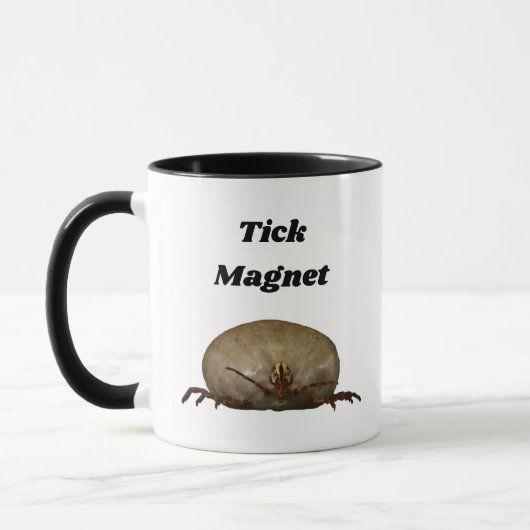 Tick Magnet Mok (Links)