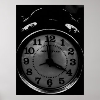 Tick Tock Clock Poster