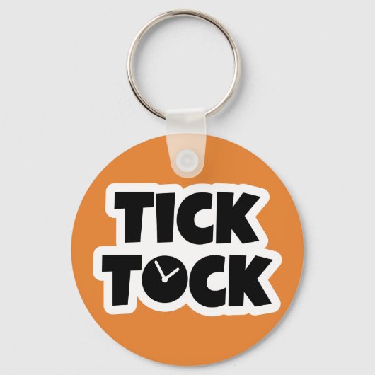 Tick Tock Sleutelhanger (Voorkant)