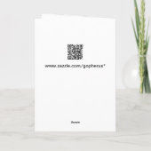 Tickbird-Humor Kaart (Achterkant)