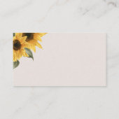 Ticket de rousseur de tournesol SUTTON (ensemble d (Dos)