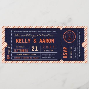 Ticket Diagonaal Stripe Weddenschap Kaart