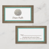 Ticket Dollar Sable & Burlap Diaper (Devant / Derrière)