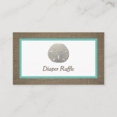 Ticket Dollar Sable & Burlap Diaper (Devant)