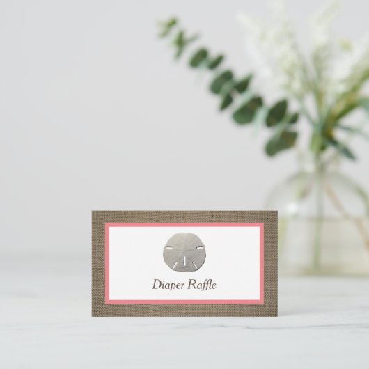 Ticket Dollar Sable & Burlap Diaper (Debout devant)