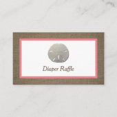 Ticket Dollar Sable & Burlap Diaper (Devant)