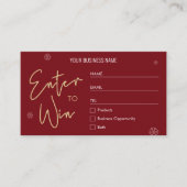 Ticket du logo de l'entreprise pour gagner (Devant)