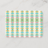 Ticket mignon Baby shower Sea Life (Dos)