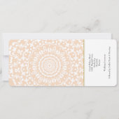 Ticket Pass Trouwbestemming Hawaï Kaart (Achterkant)