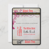 Ticket RSVP Kaart (Voorkant)